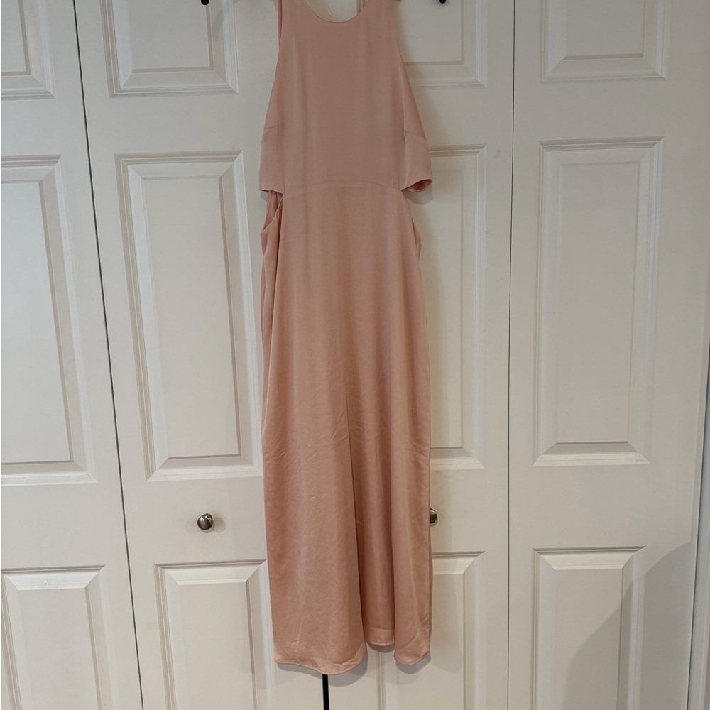 Express Blush Sleeveless Maxi Dress